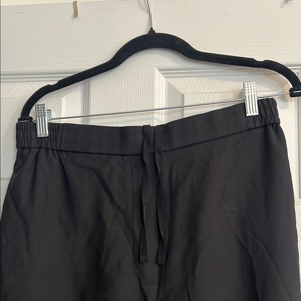 COS Black Wide-Leg Pants